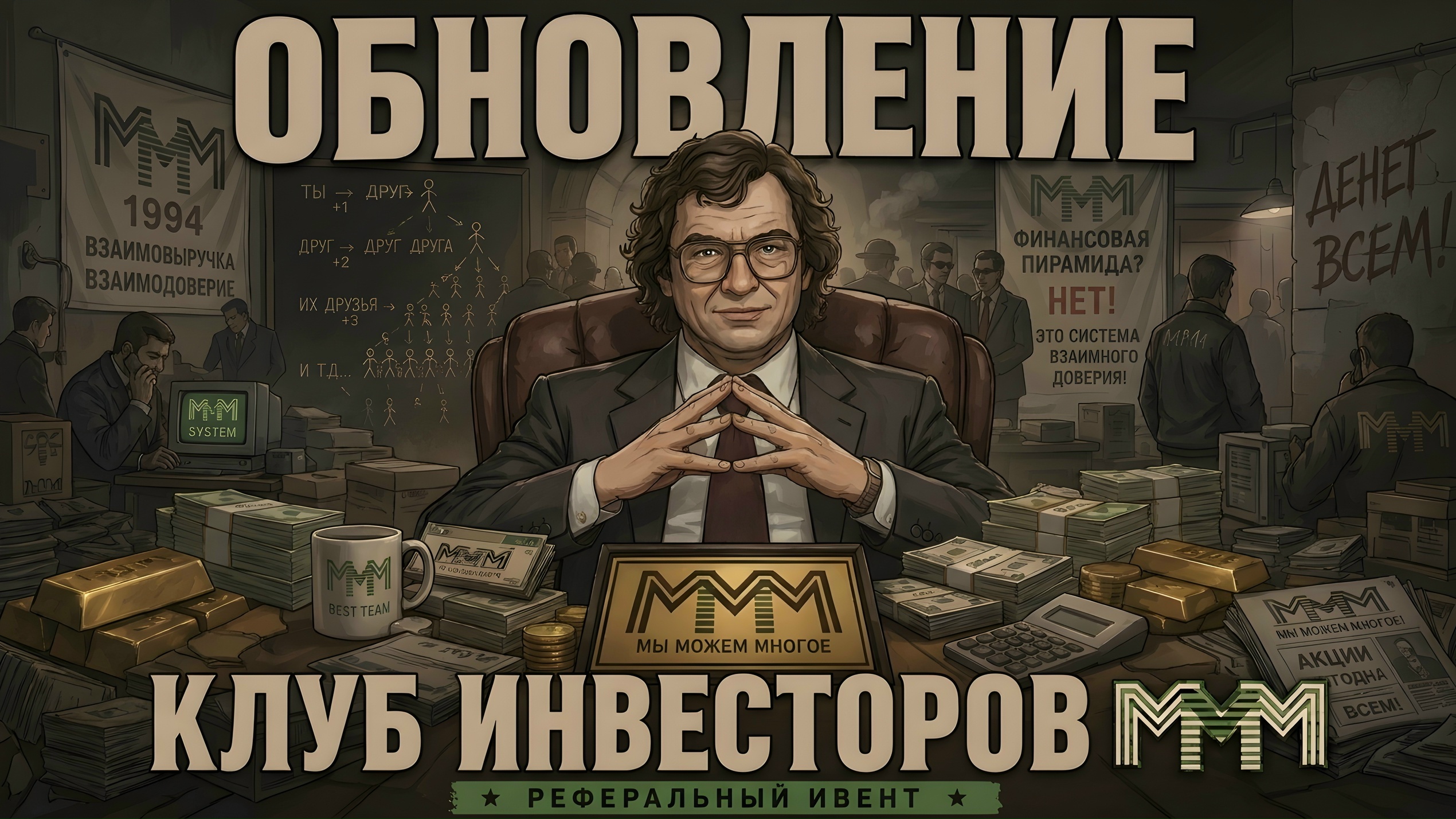 Обновление · Клуб инвесторов МММ